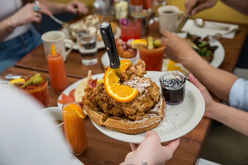 Southern dishes at Screen Door Pearl District